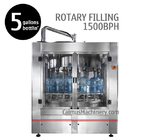 1500BPH 5 or 3 Gallon Bottled Water Plant Water Bottling Machine