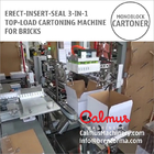 Erect-Insert-Seal Cartoning Machine Monoblock Case Packer