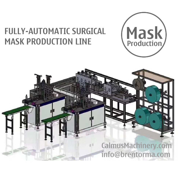 Fullyautomatic Medical Surgical Mask Making Machine Production Line