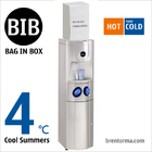 ALPHA 1 Featured Freestanding Water Dispenser Bag in Box BIB Water Cooler