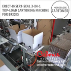 Form-Insert-Seal Cartoning Machine Monoblock Case Packer