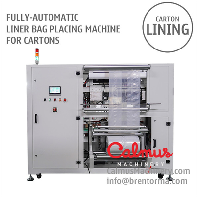 Carton Box Liner Bag Placing Machine