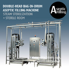 Double-head BID Aseptic Filling Machine 220L Bag in Drum Aseptic Filler