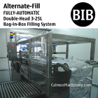 Fully-automatic Alternate-Fill Double-Head WEB Type Bag in Box Filler