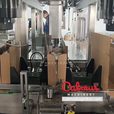 Wrap-Around Pouch Case Packer Machine for Packaging Doypacks