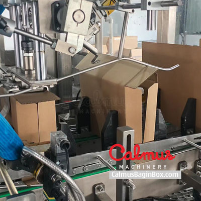 Wrap-Around Cartoning Machine for Stand Up Pouches