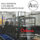 3-25L WEB Bag Filling Machine Juice Dairy Bag in Box Aseptic Filler