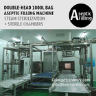 Double-Head 1000 Liter IBC Filler Equipment 1000L Bulk Bag Filling System