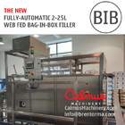 NEW Fully-automatic BIB Bag Filling Machine Equipment Post Mix Syrup Bag in Box Filler