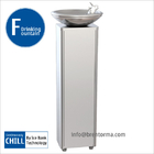 DF3C Floor-Mounted Drinking Water Fountain or Free-Standing Stainless Steel Drinking Fountain