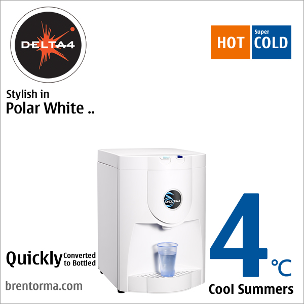 DELTA 4 Stylish Tabletop PointofUse Water Dispenser POU Water Cooler