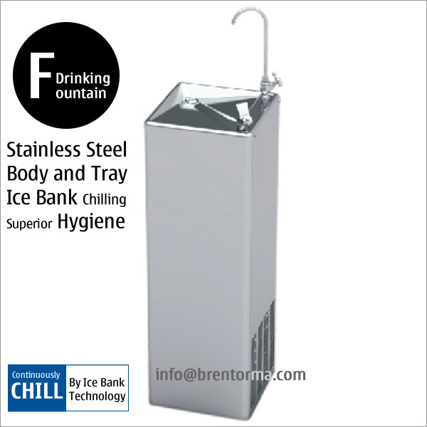 DF27C Stainless Steel Water Cooler Freestanding Drinking Fountain