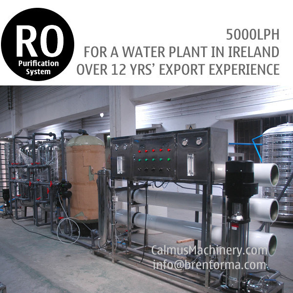 5000L/H 304 Stainless Steel Industrial RO Water Plant Equipment For Mineral Purification