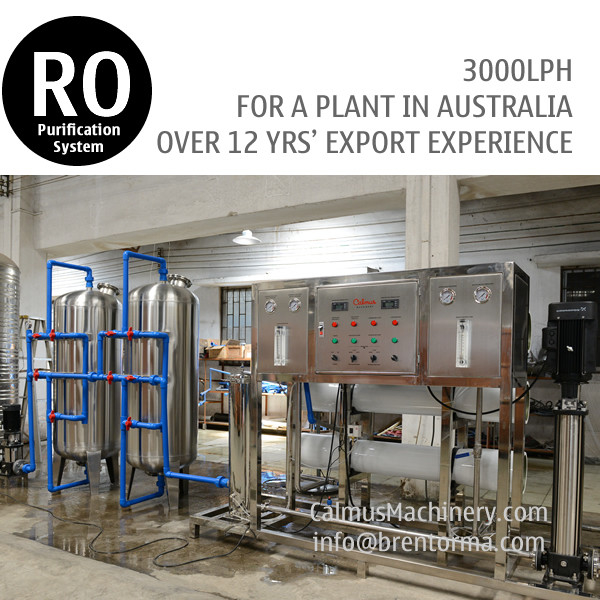 3TPH Australia Ordered Commercial RO Water Reverse Osmosis System