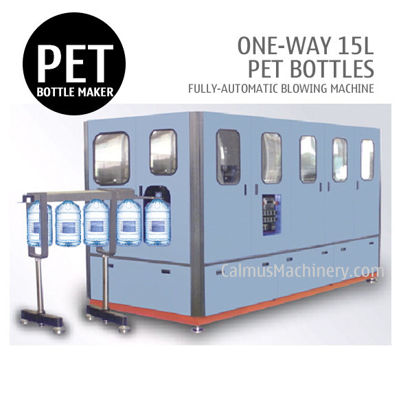 15 Liter Automatic PET Blow Molding Machine for One Way Plastic Bottle Production