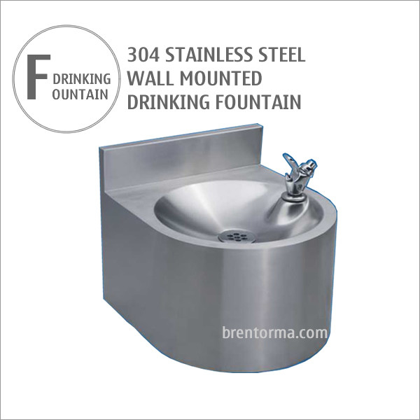 WDF25 Stainless Steel Wall Mounted Drinking Fountain
