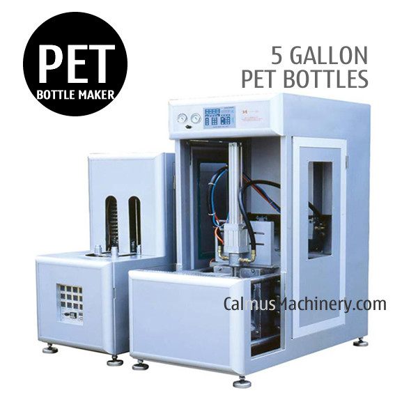 90BPH 5 Gallon PET Bottle Blow Molding Machine 19L 20L Plastic Bottle Making Machine
