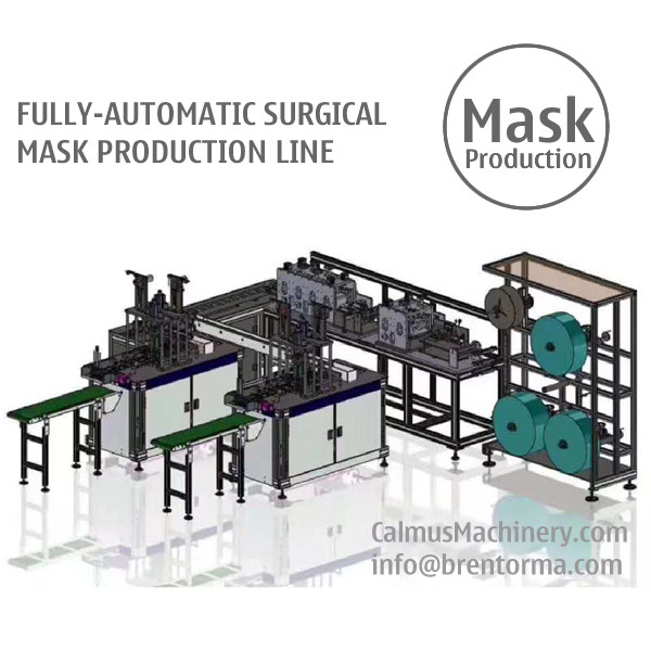 Fully-automatic Medical Surgical Mask Making Machine Production Line