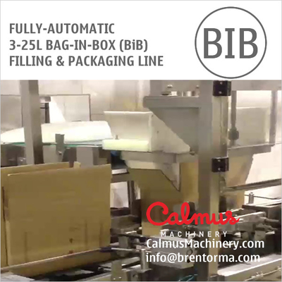 Fully-automatic 3-25L Bag-in-Box Filling Machine BIB Packaging Line